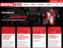 Tablet Screenshot of motulevo.com